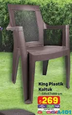 KİNG PLASTİK KOLTUK
